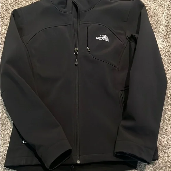 The North Face Black Performance Jacket with Fleece Material - Picture 1 of 5